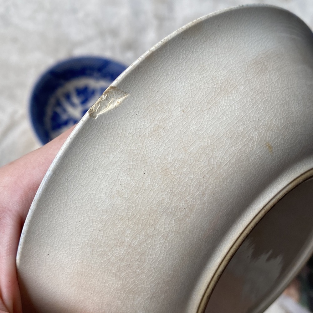 *sold*Vintage Blue China - Picture 6 of 7